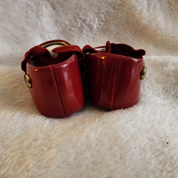 🆕️ Red Ballet Flats, Baby Size 3 (6-9M) [NWT!] - Picture 4 of 10